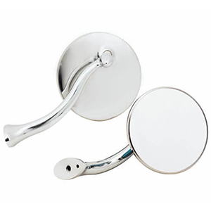 Mr Gasket 4 Swan Neck Mirror Stainless