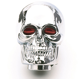Mr Gasket Chrome Skull Shifter Knob