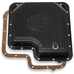Mr Gasket Trans Pan Ford C6 Black