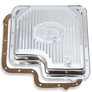Mr Gasket Trans Pan Ford C6 Chrome