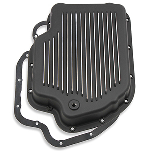 Mr Gasket Trans Pan Gm Th-400 Black Aluminum