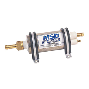 MSD In-Line High-Pressure Electric Fuel Pump, 43 GPH