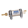 MSD In-Line High-Pressure Electric Fuel Pump, 43 GPH