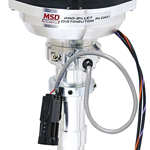 MSD Chevy Cam Sync Distributor, Hall Effect, Large Cap