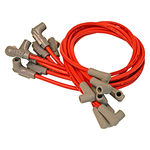 MSD Super Conductor Spark Plug Wire Set for a Big Block Chevy With PN 8541 Crab Cap