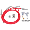 MSD Super Conductor Wire Set, Multi-Angle Plug, HEI Cap, Black