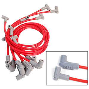MSD Super Conductor Spark Wire Set for a Big Block Chevy/Low Power Distributor, Red
