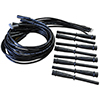 MSD Super Conductor Spark Plug Wire Set, 8.5MM, Single Hemi, Black