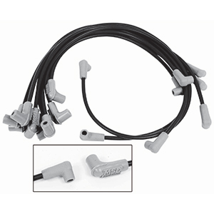 MSD Super Conductor Spark Plug Wire Set for a Chevy Caprice/Camaro, 1988 and Up, Black