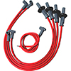 MSD Super Conductor Spark Plug Wire Set for a Volkswagen Type 1, With MSD Distributor, PN 8485