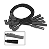 MSD Super Conductor Spark Plug Wire Set for Universal LS Engine, Remote Coils, Black