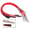 MSD Super Conductor Spark Plug Wire Set for a Chevy Pickup, 1996-99, Dually w/454, Red