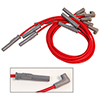 MSD Super Conductor Spark Plug Wire Set for a Big Block Chevy Pickup,1990-97, EFI, SC