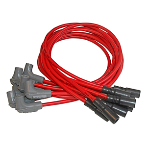 MSD Super Conductor Spark Plug Wire Set for a Camaro LT1, 1993-96, Red