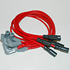 MSD Super Conductor Spark Plug Wire Set for Chevy Tahoe/Suburban/Vortec,1996-97, V8, Red