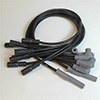 MSD Super Conductor Spark Plug Wire Set for a Chevy Corvette LT1, 1992-97, Black