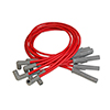 MSD Super Conductor Spark Plug Wire Set for a Ford Mustang 5.0 Liter Engine, 1994 and Up, Red