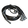MSD Super Conductor Spark Plug Wire Set for Chrysler 383-440, HEI with MSD Distributor, Black