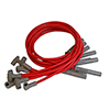 MSD Super Conductor Spark Plug Wire Set for Chrysler 383-440, HEI with MSD Distributor, Red