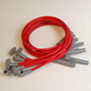 MSD Super Conductor Spark Plug Wire Set 318-360 HEI, MSD Distributor, Red
