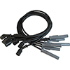 MSD Super Conductor Spark Plug Wire Set for LS1 Truck Engines, 1999 and Up, Black