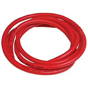 MSD Super Conductor Spark Plug Wire, Bulk, 8.5MM, 25 Feet, Red