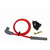 MSD Replacement Super Conductor Spark Plug Wire, Universal, Red