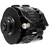 MSD DynaForce Alternator, 120 AMP, Straight Mount, Black