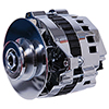 MSD DynaForce Alternator, 160 AMP, Straight Mount, Chrome