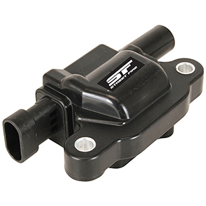 MSD Street Fire Coil for GM LS2/LS3/LS4/LS7/LS9 Engines, 2005-13, Black, Single
