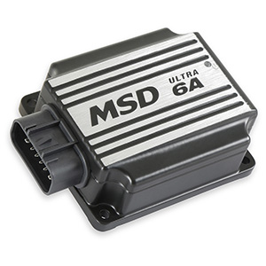 MSD Ultra 6A Ignition Control, Compact Design, Black