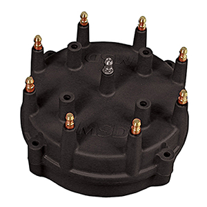 MSD Pro-Cap Replacement Distributor Cap, Fits PN 7445, 7455, Black