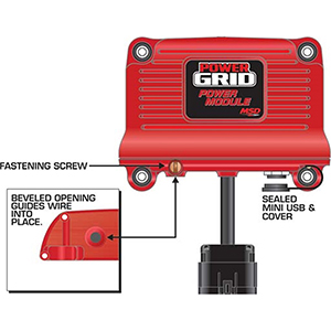 MSD Power Grid Power Module, Red