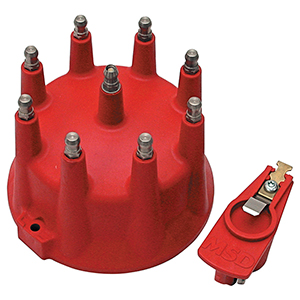 MSD ProMag Lite, Replacement Cap & Rotor, Red