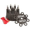 MSD ProMag Lite, Replacement Cap & Rotor, Black