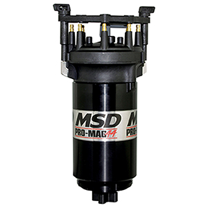 MSD ProMag Generator, 44A, Clockwise Rotation, Big Cap, Black