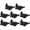 MSD Coils for 5.7/6.1 Liter Engine, 2005-14, HEMI, 8 Pack, Black