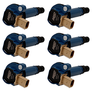 MSD Coils for Ford EcoBoost 3.5 Liter V6 Engine, 6 Pack, Blue