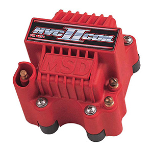 MSD Pro Power HVC 2 Coil for 7 Series Ignitions, Red