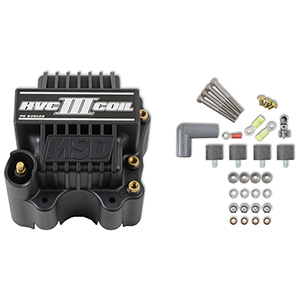 MSD Ignition Coil - HVC-3 Series - Black