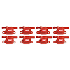 MSD Blaster Coils for GM LS2/3/4/7/9, 2005-2013, 8 Pack, Red
