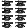 MSD Coils for GM L-Series Trucks, 1999-2009, 8 Pack, Black