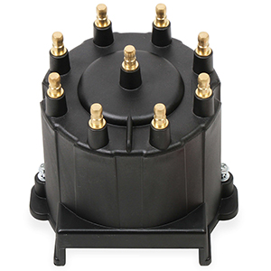 MSD Distributor Cap, GM HEI Late Model, External Coil, Black