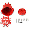 MSD Distributor Cap & Rotor Kit, MSD Style, PN 8433, 8467