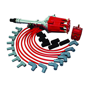 MSD Distributor Kit for Ford 289/302, Ready-To-Run Distributor, With Coil & Wires