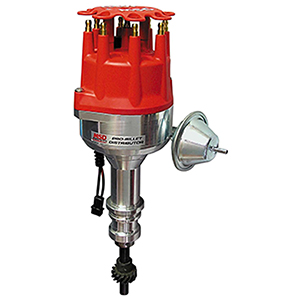 MSD Pro-Billet Distributor for Ford 351C-460, Vacuum Advance Steel Gear