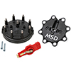 MSD Distributor Cap & Rotor Kit, MSD/Ford V8, TFI, Black