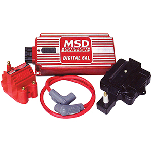 MSD Super HEI Kit, Digital 6AL, Blaster SS Coil, HEI Adapter, 8.5Mm Coil Wire