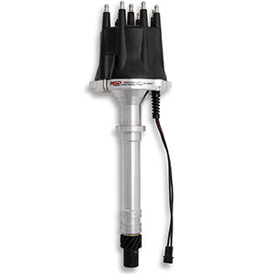 MSD Pro-Billet Distributor for Chevy V8, With Black Cap