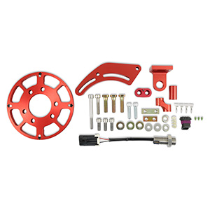 MSD Crank Trigger Kit - Flying Magnet - Hall-Effect - LS Gen III/IV - 6.56 in.